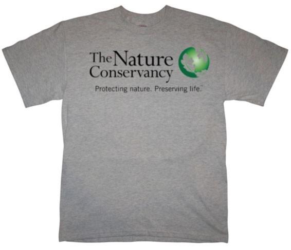 Футболка благотворительной организации Nature Conservancy Унисекс