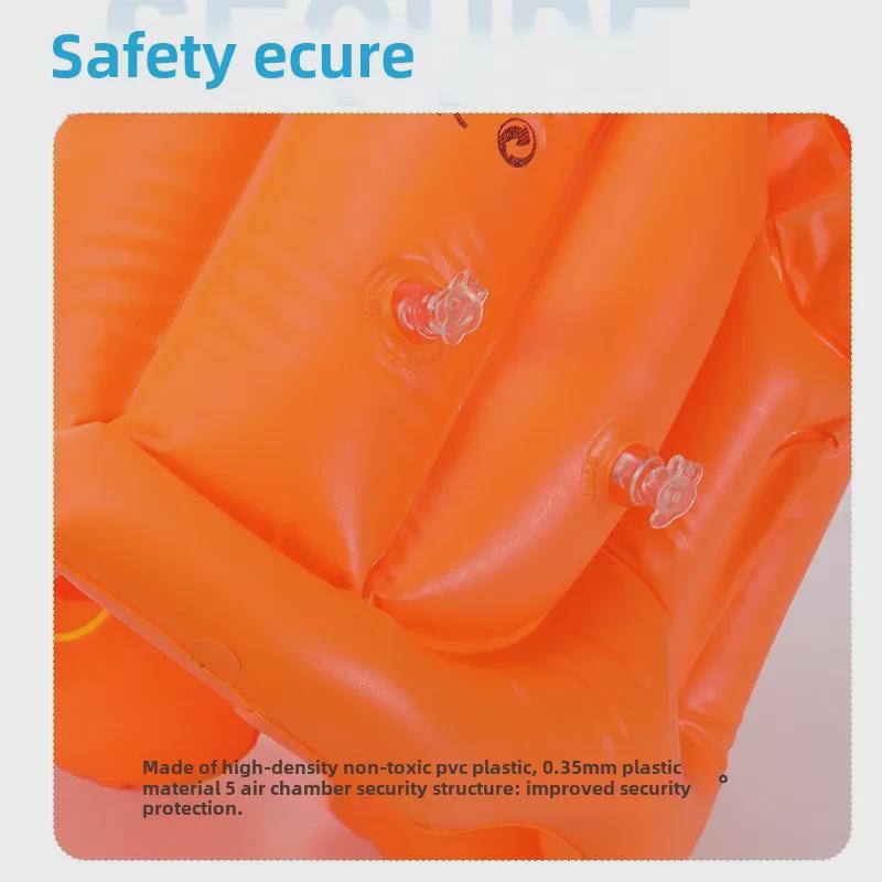 Kids' Inflatable Swim Vest - Beginner Buoyancy Aid for Small Children