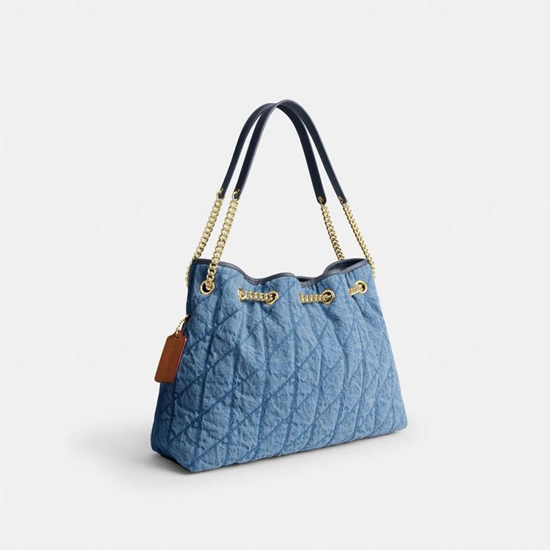 Сумка COACH EVELYN через плечо на цепочке