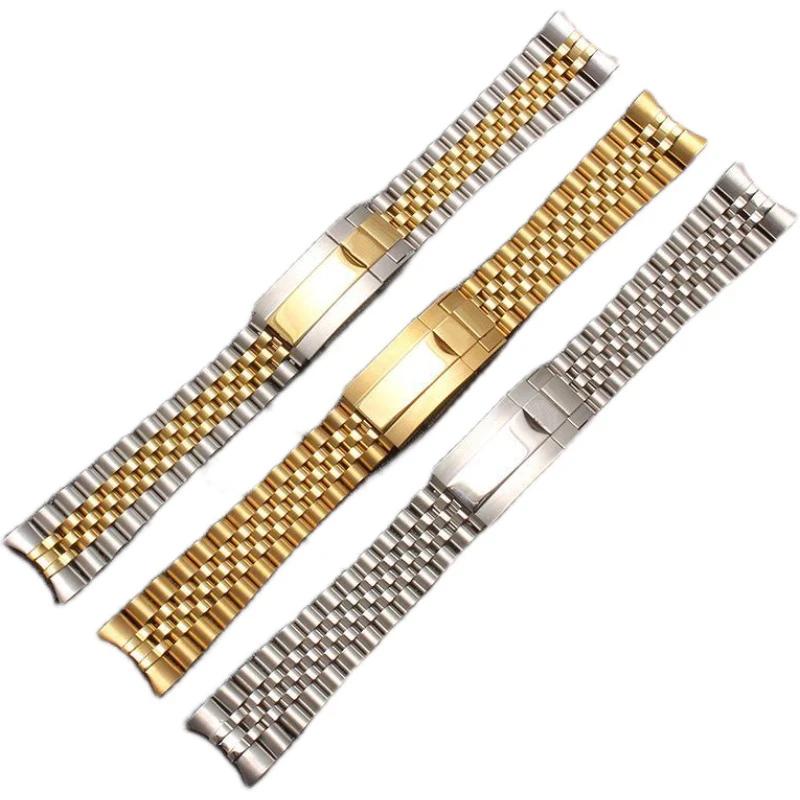 Watch Accessory Strap Stainless Steel Strap Uitable For Rolex Steel Watchband Daytona Green Black waterGhost Submariner Bracelet