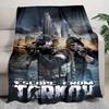 1PC Escape Tarkov Winter Edition Ultimate Tactical Gear All Seasons Soft Comfortable Blanket Suitable Sofa Office Outdoor Travel Home Use