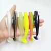 DUODUOYU 3PCS TPR Floating Soft Bait 120mm/13.5g Big T-Tail Fishing Lure Soft Plastic Swimbait Paddle Tail Soft Worm Tackle