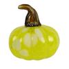 Decorative Vine Handle Pendant Necklace Melt Glass Gold 1 Pc