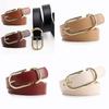Modern Alloy Ladies Belt With Classic Buckle For Casual Jeans And Office Attire