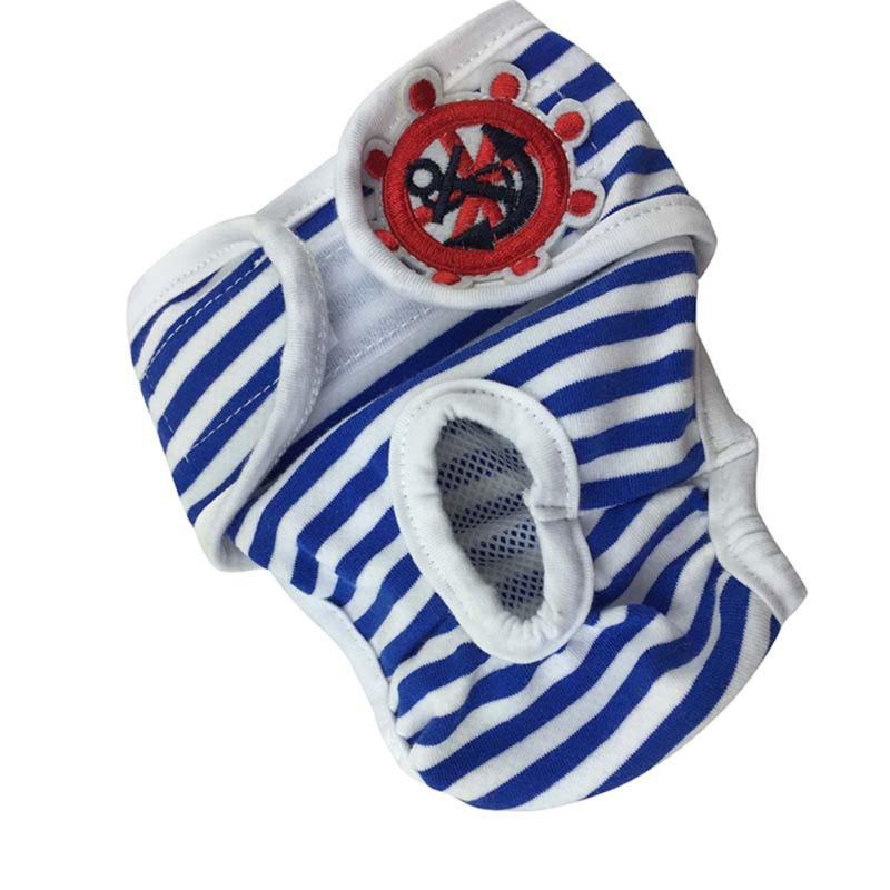 Милые физиологические штаны для собак, гигиенические штаны для собак женского пола, нижнее белье