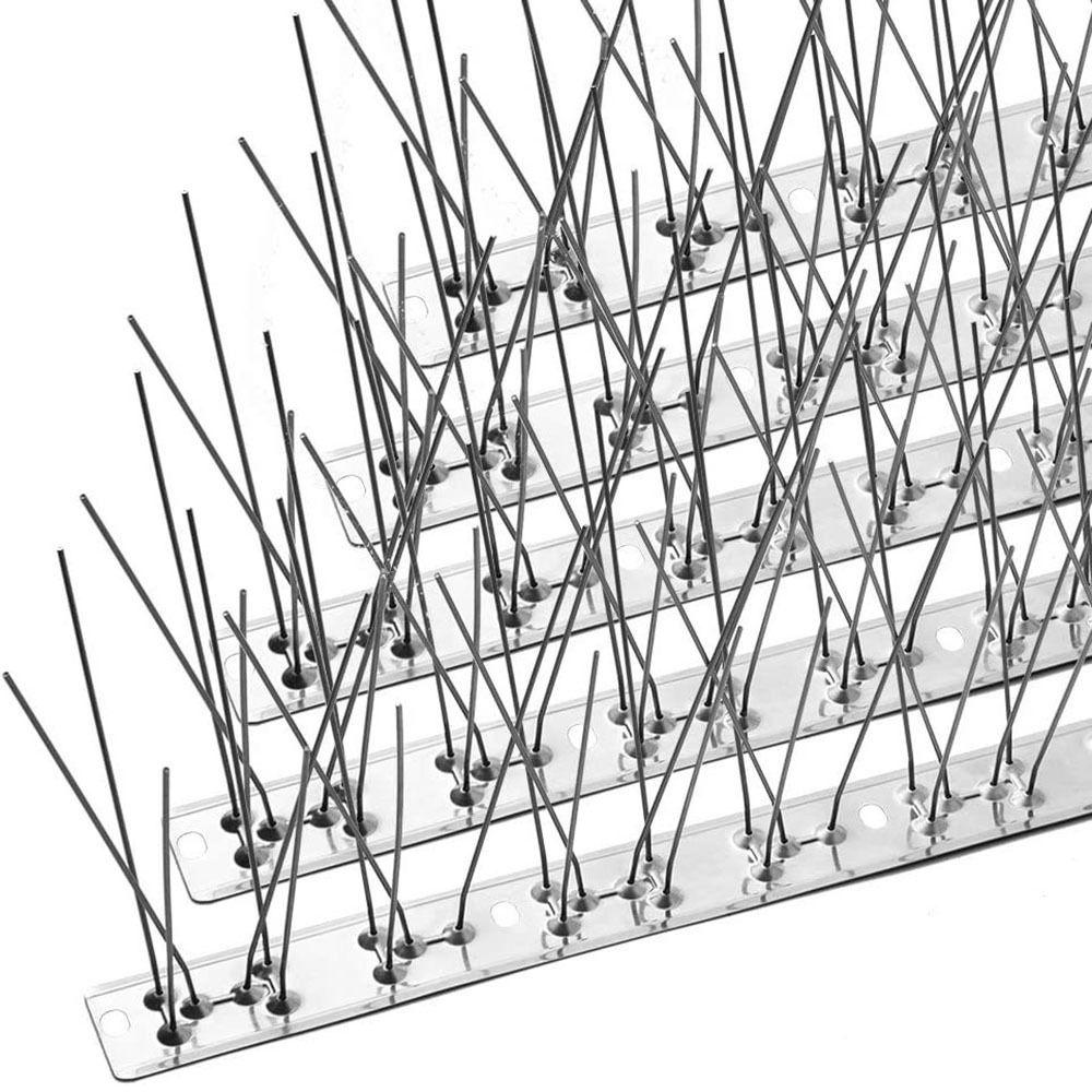 Шипы от птиц из нержавеющей стали, простая установка, отпугиватель птиц, высококачественное устройство от птиц
