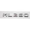 3D Metal ABS Car Trunk Sticker Letter Badge for Mercedes Benz Old Style ML55 ML63 ML250 ML300 ML320 ML350 ML400 ML430 Emblem ee05
