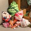 Cartoon Simulation Strawberry Matcha Ice Cream Pillow Doll Plush Toy Cone Ice Cream Doll Gift