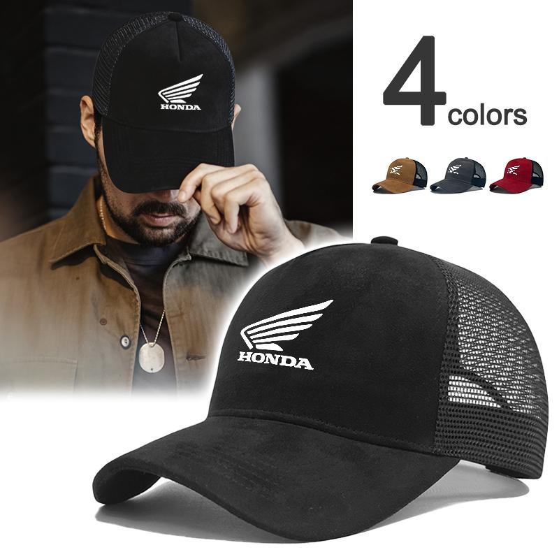 drwzm3 New Car Sport Hats Casual Baseball Cap Women Men Sunscreen Cap For HONDA Hornet NT1100 CBR650R CBR400R CB500 Shadow PCX VFR750