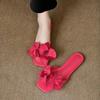 Shoes for Women  High Quality Plus Size Women's Slippers Fashion Floral Modem Slippers New Square Toe Flat Slippers
