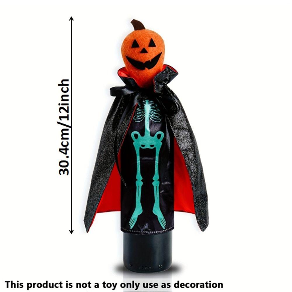 Witch Wine Bottle Coat Polyester Bottle Dust Cover New Bottle Bag Halloween
