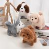 Plush Electric Puppy Simulation Pet Can Walk Teddy Children Can Call Toy Dog