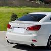 Compatible with 2006-2011 Lexus IS: rear wing, top wing, front splitter, spoiler, body kit, side skirts, rear lip, front lip.