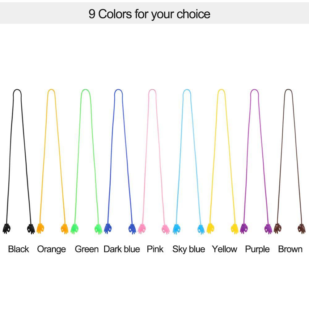 Accessories Sports Silicone Anti-Slip Eyeglasses Rope Eyewear Lanyard Glasses Strap Neck Cord