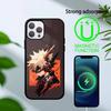 Чехол для телефона Katsuki Bakugo E-Hero Academia Для iPhone 17,16,15,14,13,Pro,Max,Plus, Магнитный Для Magsafe Беспроводной Зарядки