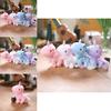 Cute And Cuddly Unicorn Plush Keychain Fluffy Pony Bag Accessory Key Holder