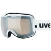Uvex 2100V Downhill Ski and Snowboard Photochromic Mirror Glasses Asian Fit Goggles, Unisex, Lens, Compatible,