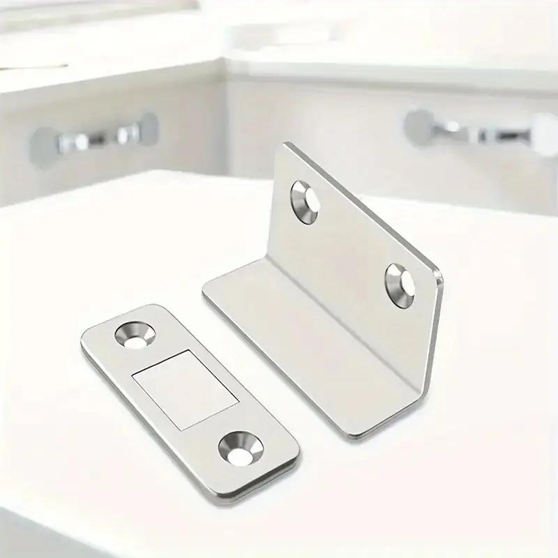 1/3/5/10 шт. L-образный магнитный дверной доводчик, самоклеящийся невидимый дверной присоска для шкафа, магнитная полоска, патч-фиксатор двери