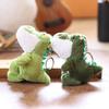 Мультяшный Милый Зеленый Крокодил Мягкий Плюшевый Брелок Наполнение ПП Хлопок Сумки Подарок