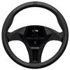 MOMO ELEGANT MOMO BLACK EDITION Steering Wheel Cover, Italy, Milan, Size Small