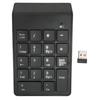 Numeric Keyboard Mini Wireless 18keys 2.4GHz Stable Connection Ergonomic Design Laptop Numpad