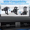 Car Air Vent Clip 17mm Ball Head Base For Universal Car Phone Holder Car Air Outlet Clip Mount For Car Single Vent