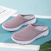 Shoe for Women New Hollowed Out Lazy Half Slippers Summer Mesh Comfortable Casual Soft Sole Breathable Women's Hiking Slippers
