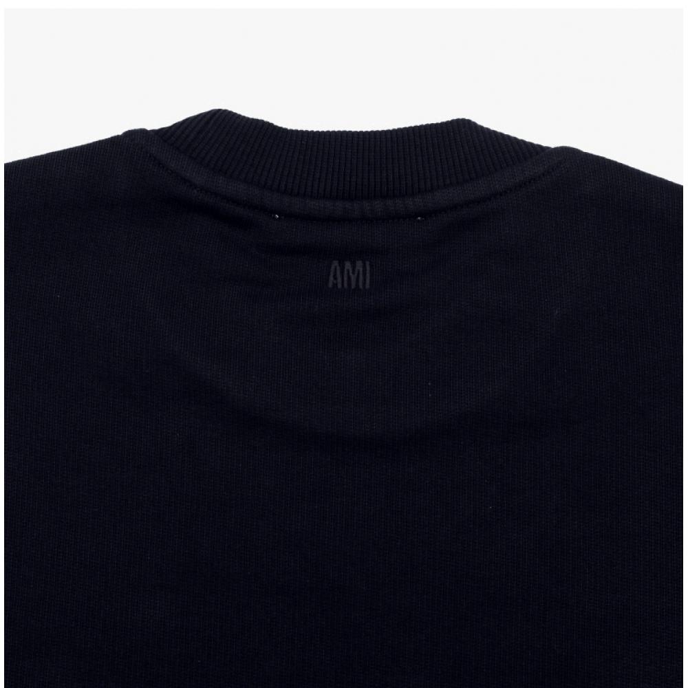 Ami Small Heart Logo Sweatshirt Bfusw035
