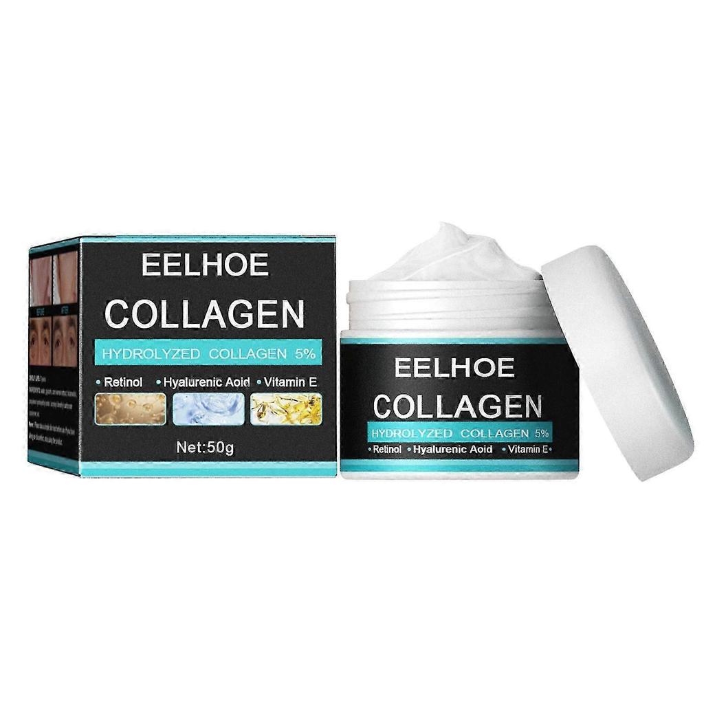 1PC Collagen Men's Anti-Aging Wrinkle Cream, 50g Face Moisturizer Age Rewind Anti Aging Cream for Men, Skin Firming and Tightening Lotion"--ZZ1