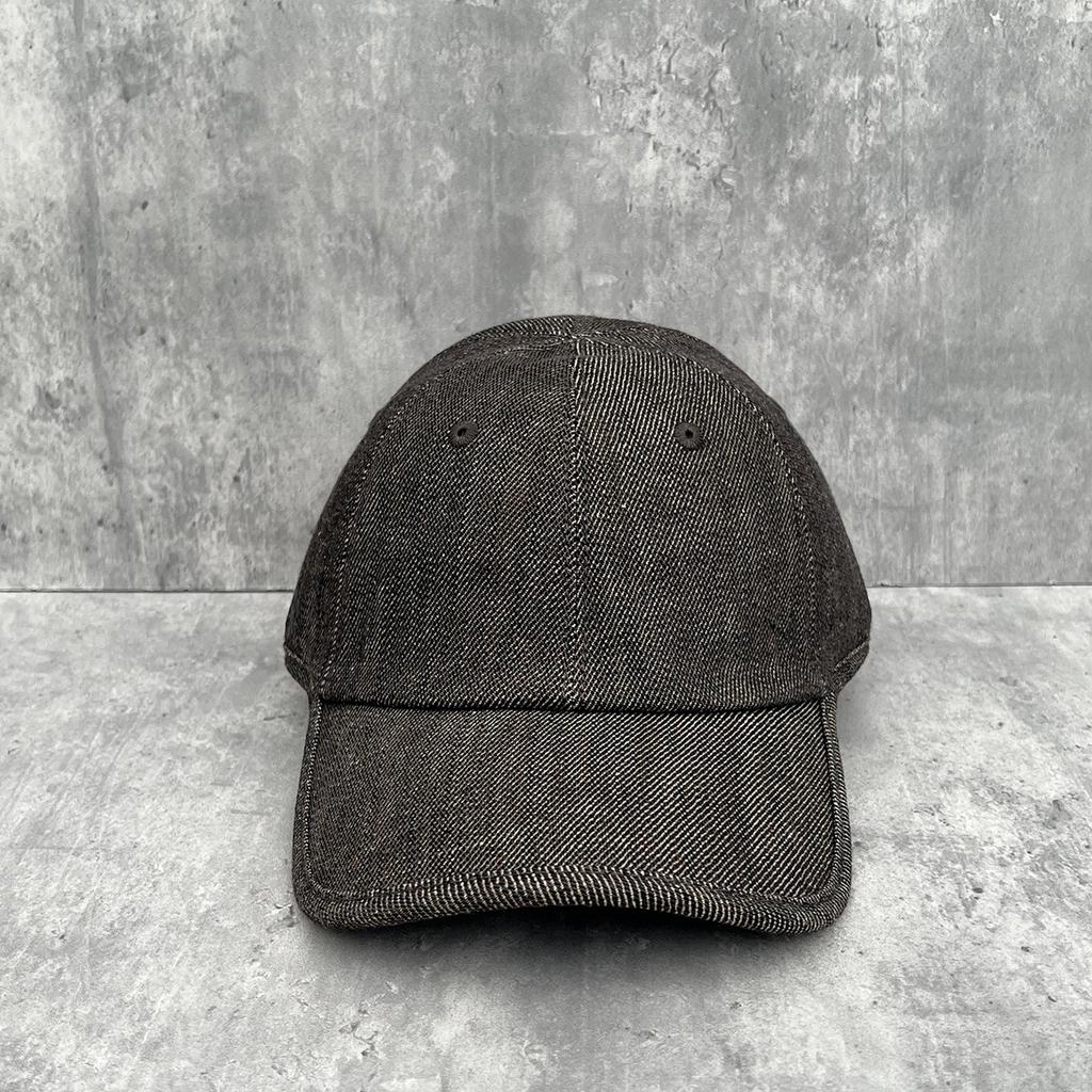 American retro brown-gray big-brimmed baseball cap for men and women, autumn versatile face small sunshade sunscreen cap