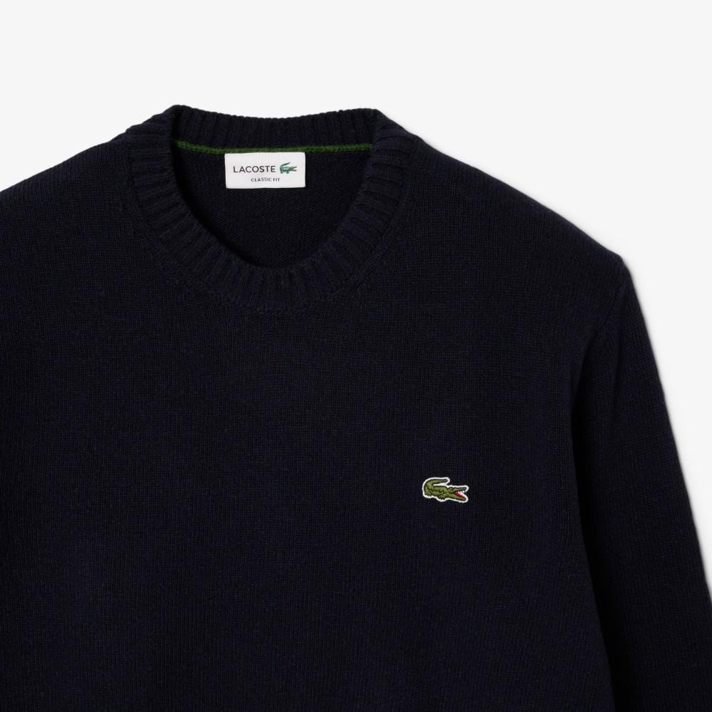 [lacoste] Men's Worsted Crewneck Sweater AH2916-55N166
