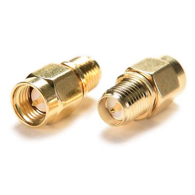 Sma Male Plug To Rp-Sma Female Both Male Center Straight Rf Connector Adapter