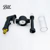 Versatile Garden Hose Nozzle with Foam Cannon, 3 Spray Modes, High-Pressure Car Wash Sprayer Nozzle, Heavy Duty Booster for Washing Outdoor
