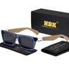 HBK Винтажные Мужские Модные Солнцезащитные Очки Ацетатная Квадратная Рамка Очки Роскошные Женские Для Улицы Туризма Солнцезащитные Очки Унисекс UV400