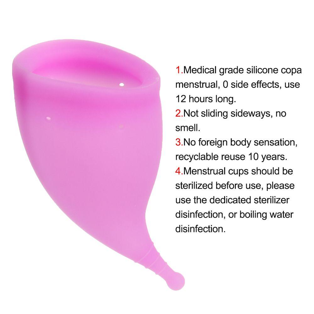 Hot Pads Feminine Hygiene Medical Silicone Cup Female Menstrual Cup Menstrual Lady Cups