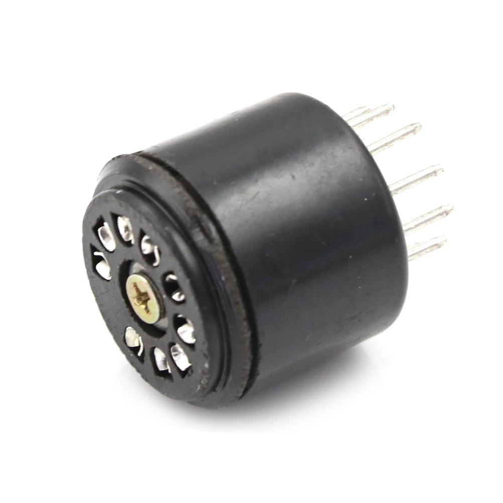 9-контактный бакелитовый ламповый разъем Saver Base для 12Ax7 12Au7 Ecc82 Ecc83 Amps