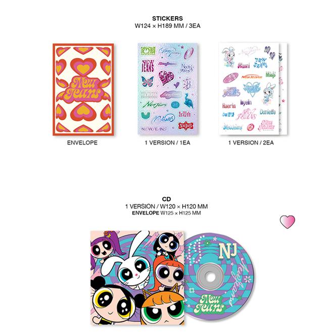 NewJeans 2-й EP "Get Up" The POWERPUFF GIRLS X NJ Box Ver.
