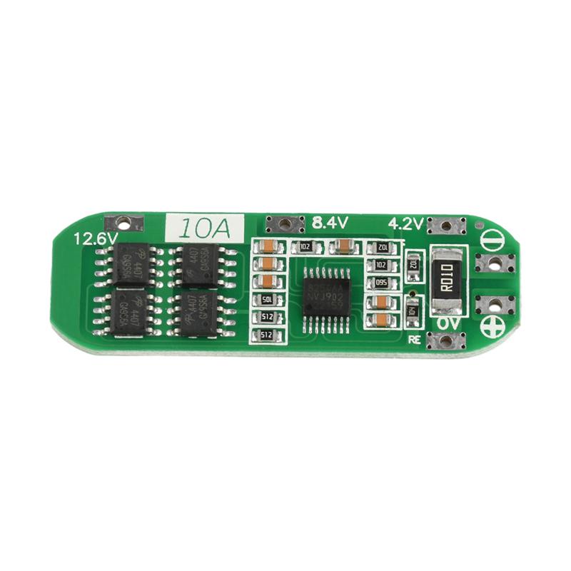 Плата защиты литиевых аккумуляторов 3S 20A BMS 12.6V 18650 Плата защиты заряда и разряда 10A Без балансировки на одном порту