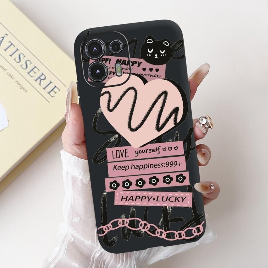 For Motorola Edge 20 Lite Case XT2139-1 Phone Cover Fashion Sunset Cartoon Soft Fundas For Moto Edge 20 Fusion Shockproof Bumper