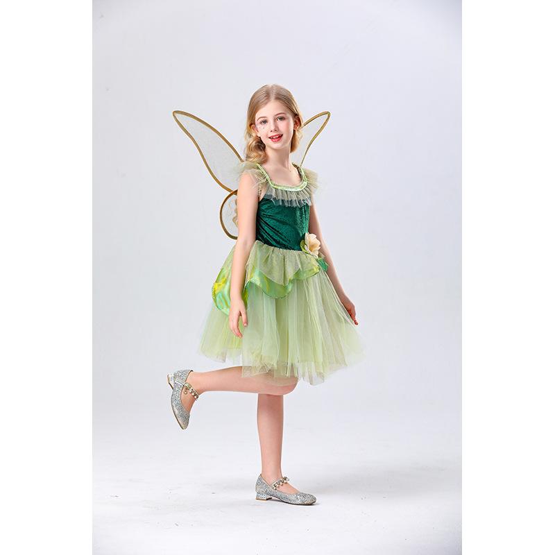 Cosplay princess tutu cosplay show children's show flower fairy girl baby elf dance suit