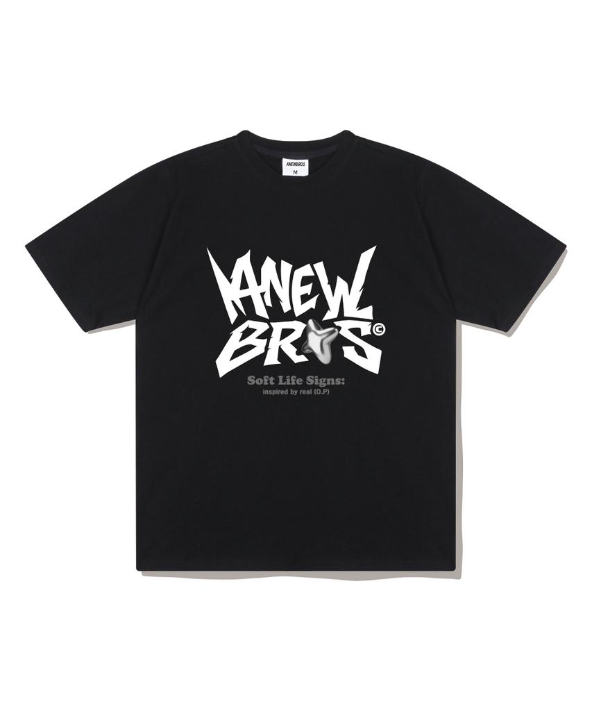 ANEWBROS Dearsign Oversized Short Sleeve T-Shirt 4 Colors [Anse_2007]