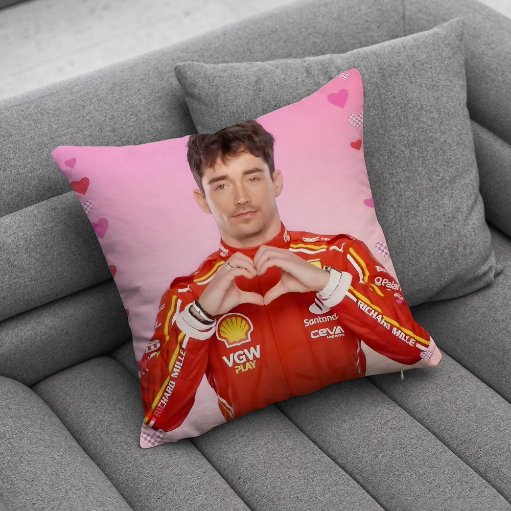 F1 16 CCharles LLeclerc Наволочка Мягкие Чехлы для Подушек для Декора Дивана в Стиле Кантри Домашние Украшения и Защита