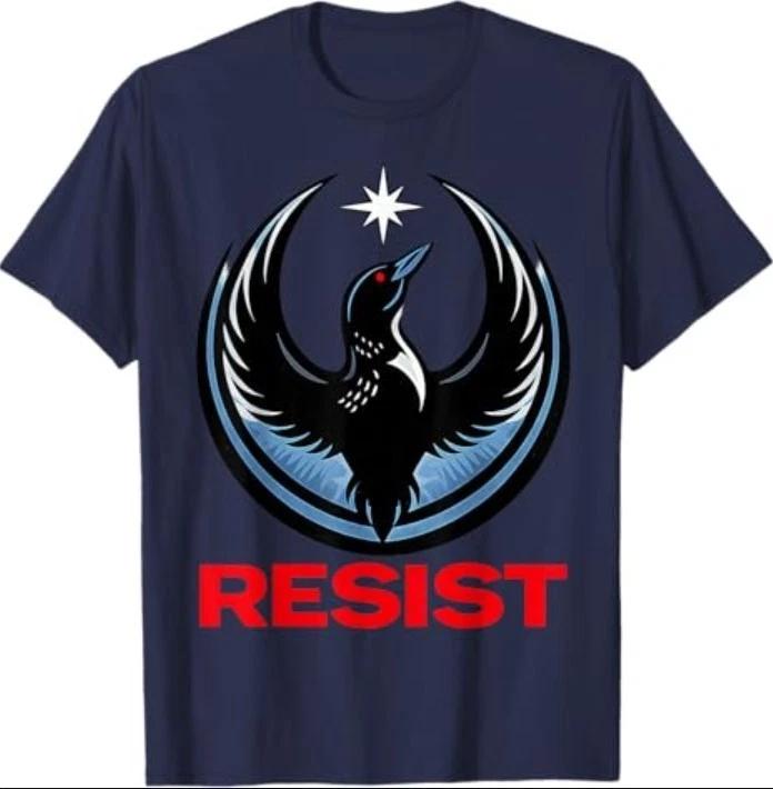 Resist Minnesota Rebel New State Flag Men Women T-Shirt