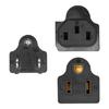 Multipurpose Professional 14AWG Power Cable Cord With Double Outlets NEMA 5 15P to C13 and 5 15R High Performances