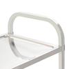 3 Tier Serving Trolley 95 x 45 x 83.5 cm Stainless Steel