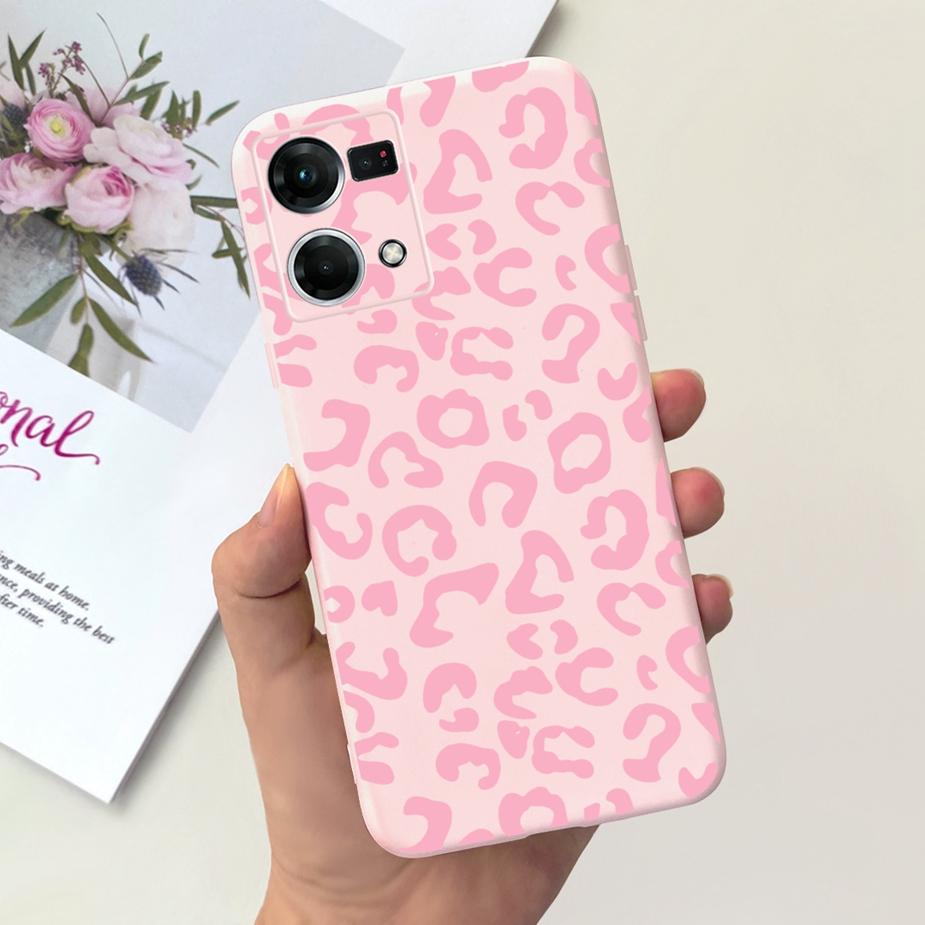 Чехол для Oppo Reno7 4G Чехол Oppo F21 Pro CPH2363 Стильный чехол с конфетным рисунком Мягкий силиконовый чехол для телефона Для Oppo Reno 7 F21Pro 4G