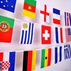 1 Набор 32 Флага Гирлянда Флаги Стран Мира Флаги Наций 32 Команды Игры Подвесные Флаги