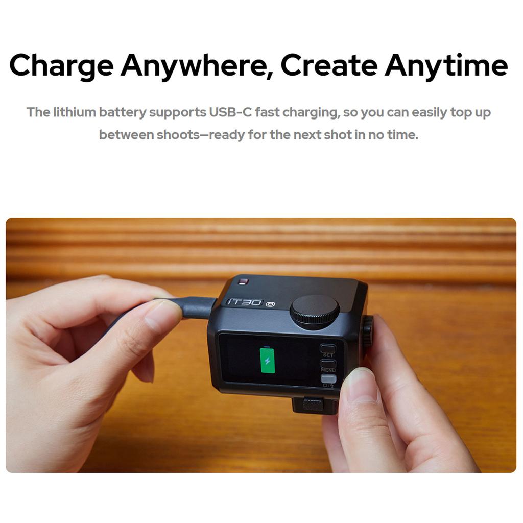 IT30Pro TTL Фонарик Портативный Камера Фотография Заполняющий Свет Внешняя Вспышка 2.4 ГГц X Система