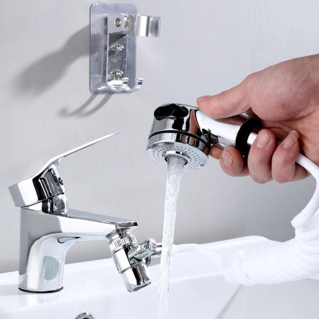 Насадка-распылитель для кухонного смесителя Набор насадок-распылителей для ручного душа для кухонной мойки Шланг для душа Подставка Головка Адаптер Набор Для Хозяйственных Нужд