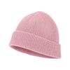 Basic solid-color striped needles show the face, small woven hat for men, enlarged head circumference in autumn and winter, versatile couple's cold
